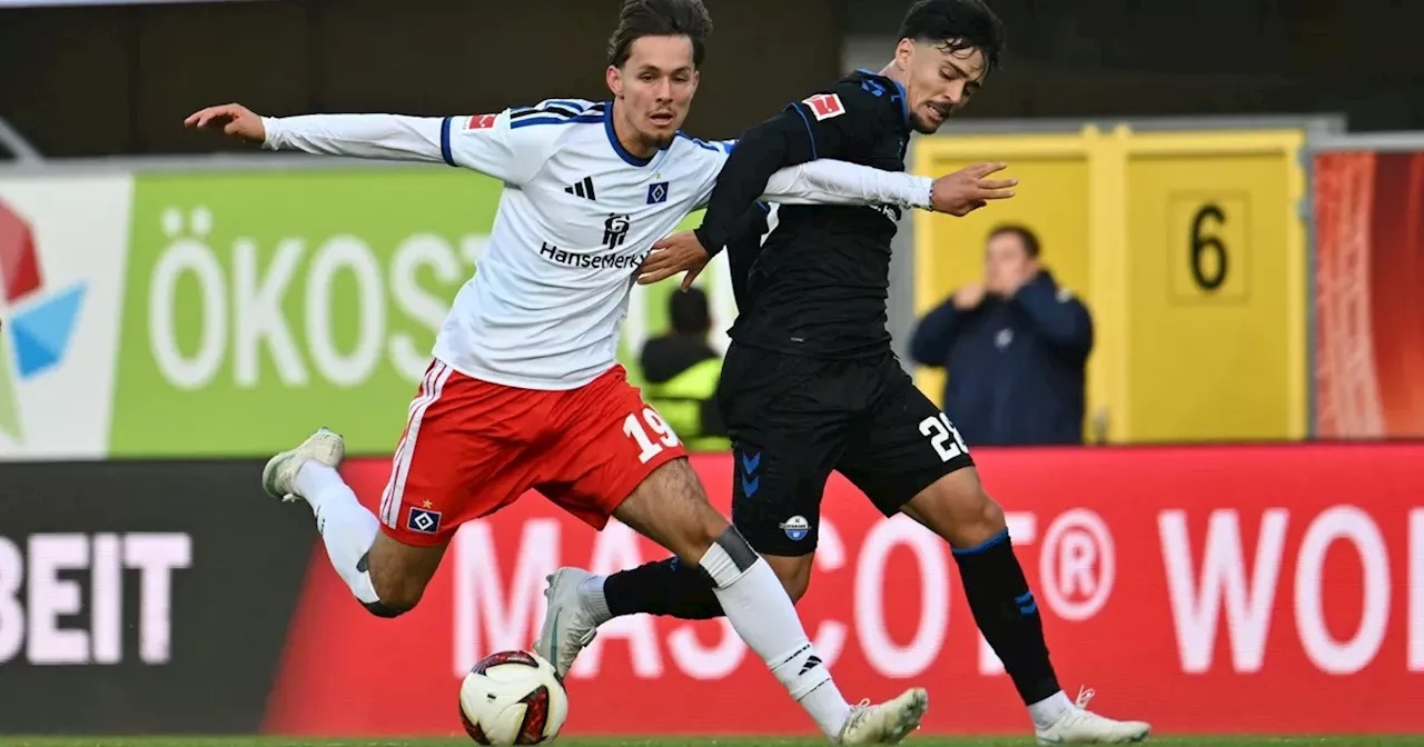 HSV verpasst Siegesserie: Paderborn schlägt Hamburg durch Elfmeter-Tor