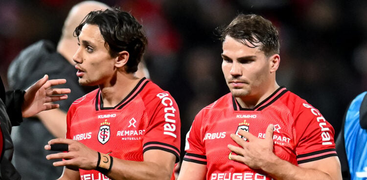 Ange Capuozzo et Antoine Dupont
