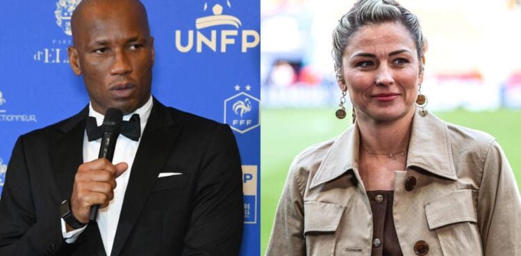 Didier Drogba avec Laure Boulleau, c’est officiel