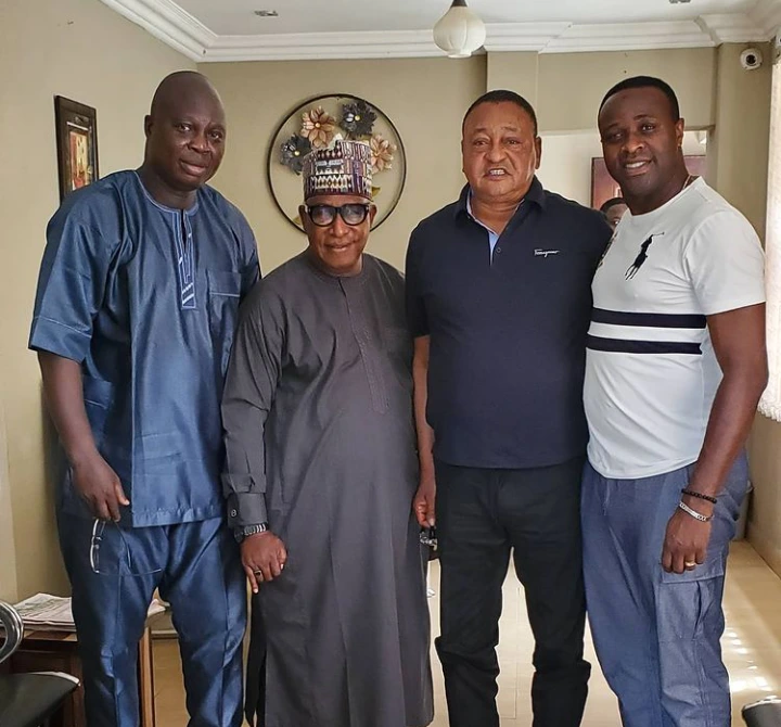 See Funny photos of Femi Adebayo with Toyin Abraham, Mide Martins, Funke Akindele and other actors