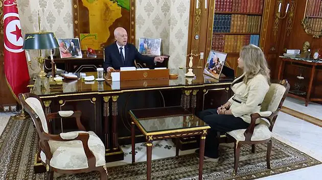رئيس الجمهورية لـ ر م ع التلفزة الوطنية: 'نشرات الأخبار وترتيب الأنباء ليست بالبريئة إطلاقًا' (فيديو)