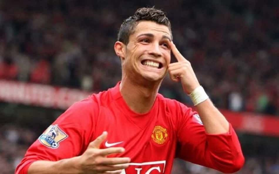 Cristiano Ronaldo no Manchester United