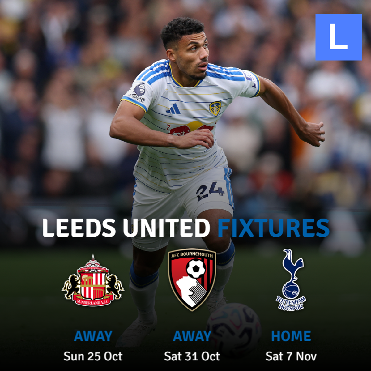 Leeds United's next three games
