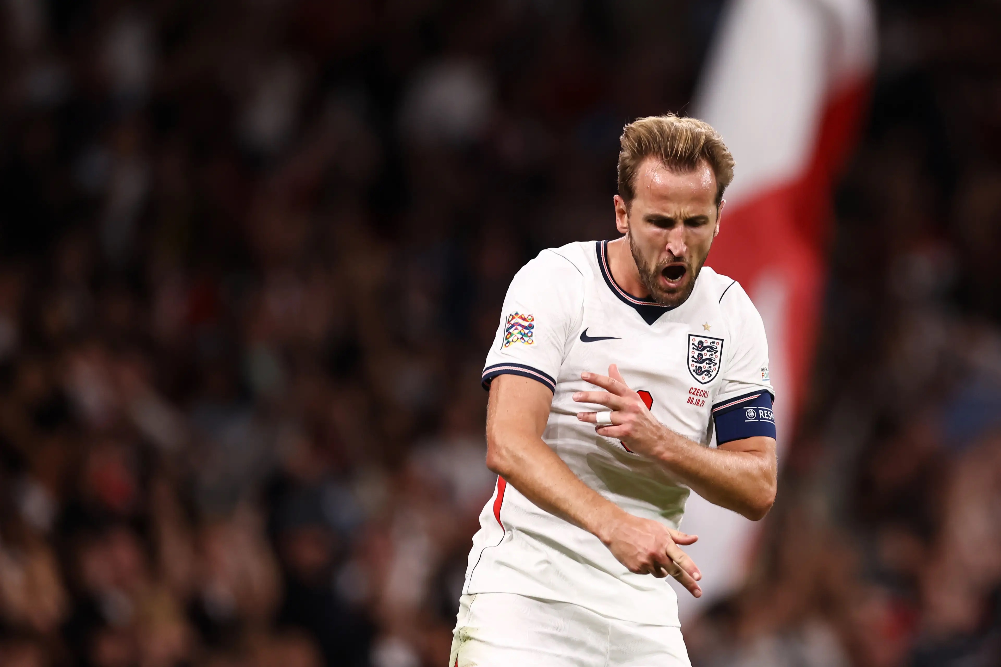 Kane is set to make England history on November 12. Image credit: Getty