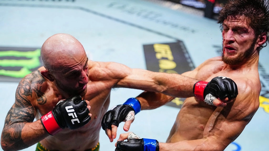 Volkanovski says “I needed the big one” after stopping Movsar Evloev in record-breaking win