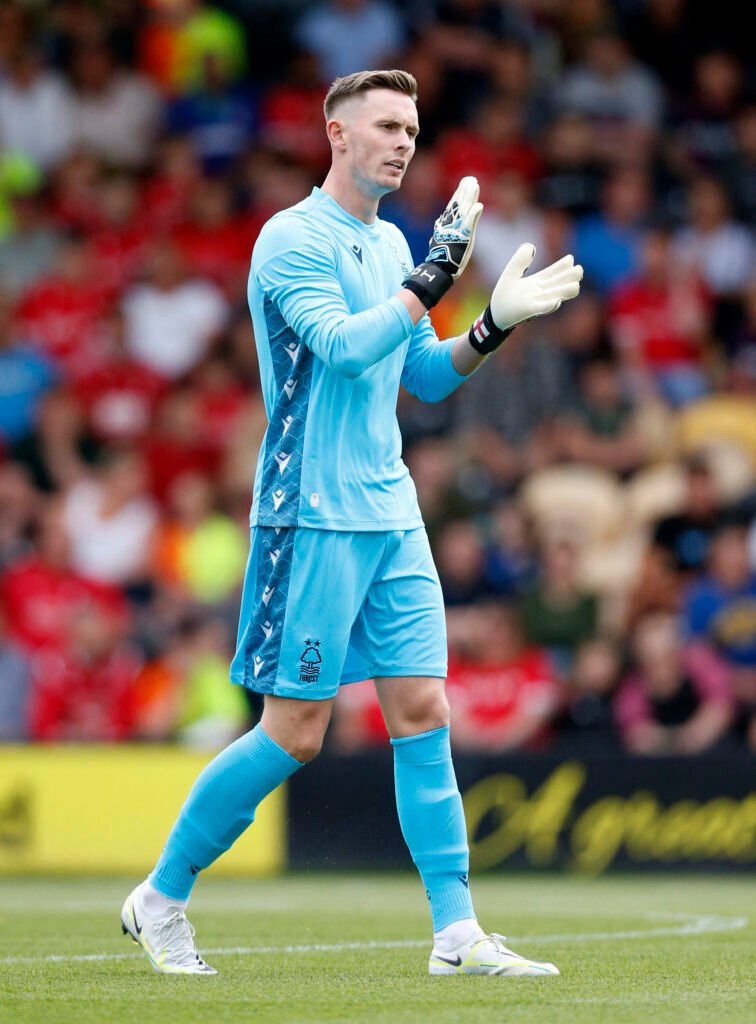 Forest's Handerson clapping.