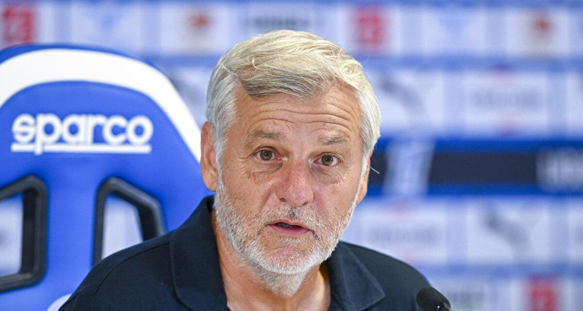 Bruno Genesio, l'entraîneur de l'OM
