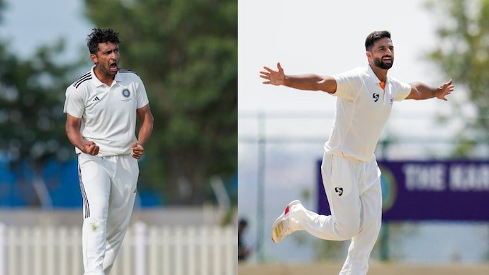 Anshul Kamboj, Auqib Nabi