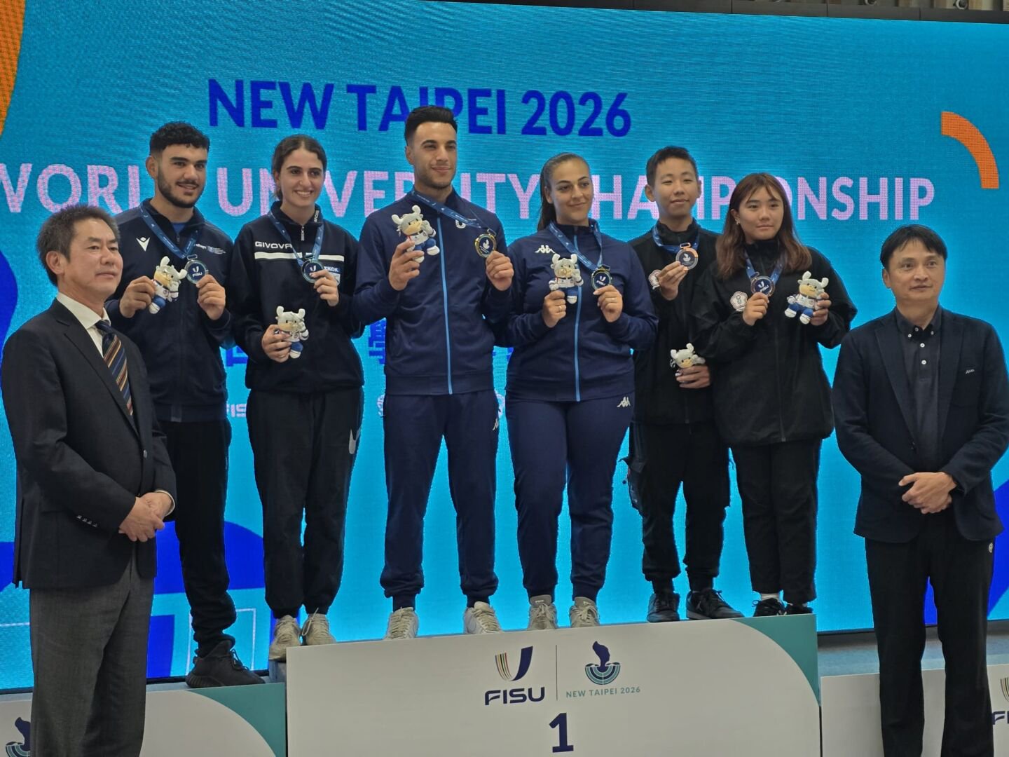 Longhi and Bernardini Win Skeet Mixed Team Gold at FISU World University Championships