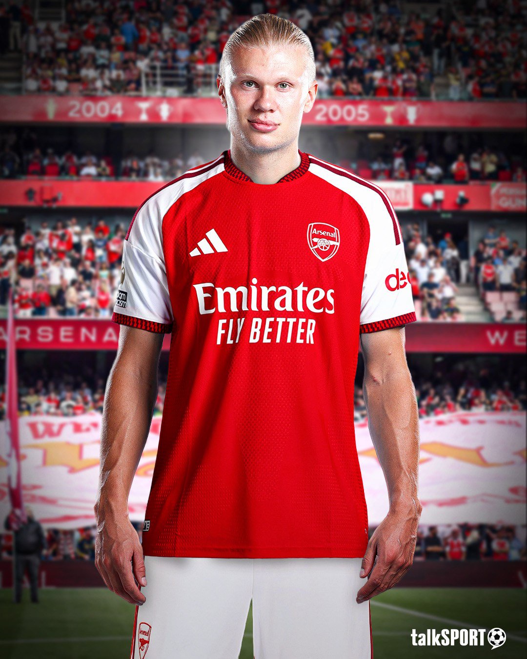With Arsenal's weakest area of the pitch being their forwards, Haaland would be a perfect addition to Arteta's side