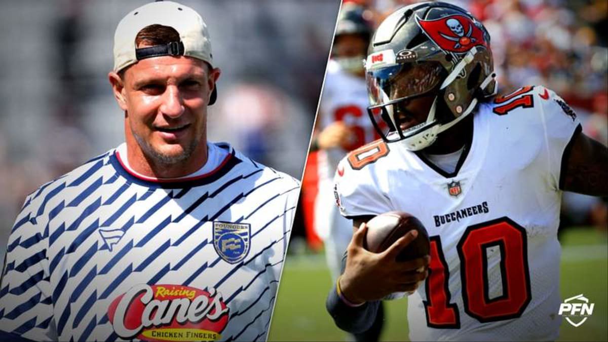 ‘He’s Making Money Down The Future’ — Patriots Legend Rob Gronkowski Sees Big Things Coming For Buccaneers Rookie Jalon Daniels