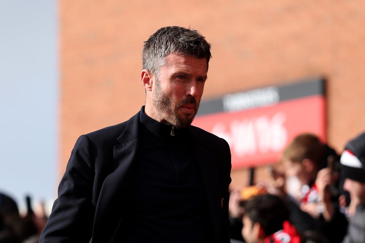 Michael Carrick made the big call to drop Bruno Fernandes (Getty)