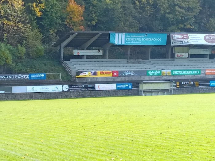 Die Gastra in Rankweil liegt zwar an einem Hang, aber auch direkt am Ortszentrum.