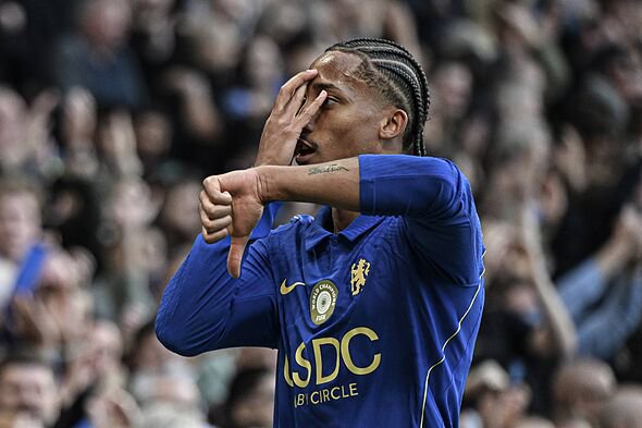 Joao Pedro celebrates