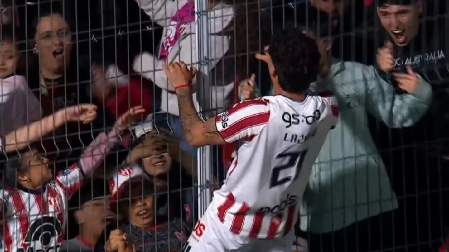 Jeremias lazaro instituto festejo de gol