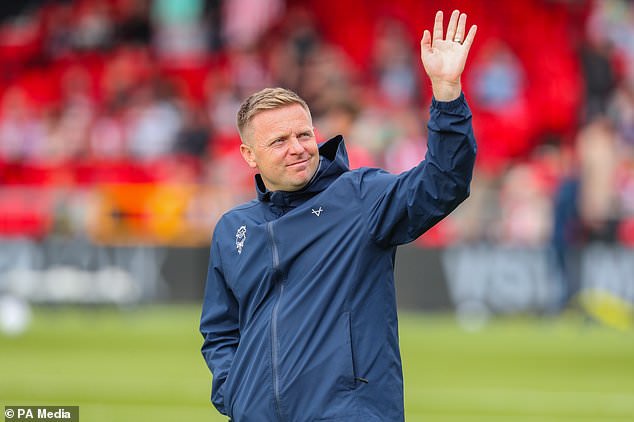 Lincoln City manager Tom Shaw (Lee Keuneke/PA)