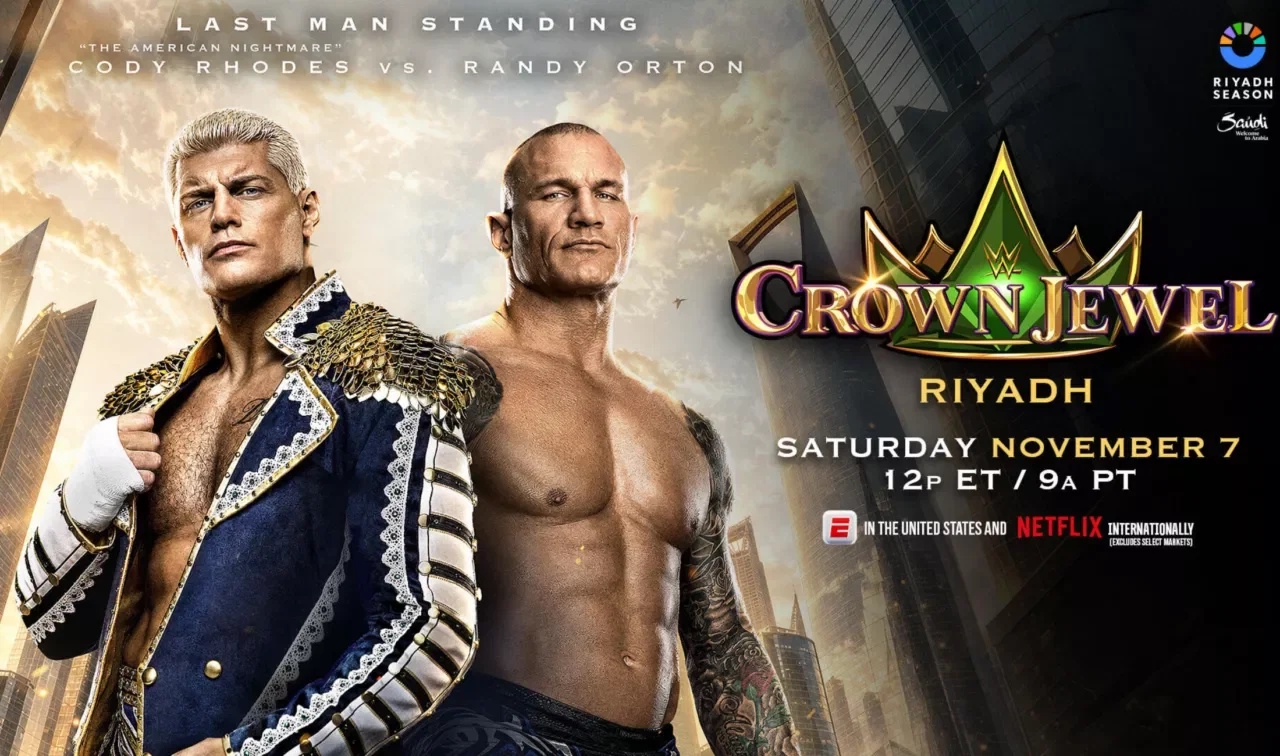 WWE Crown Jewel 2026 - Cody Rhodes vs Randy Orton