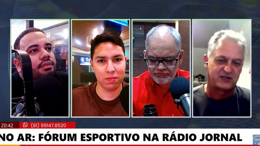 Em entrevista à Rádio Jornal, Lisca elogia técnico cotado para assumir o Santa Cruz em 2027
