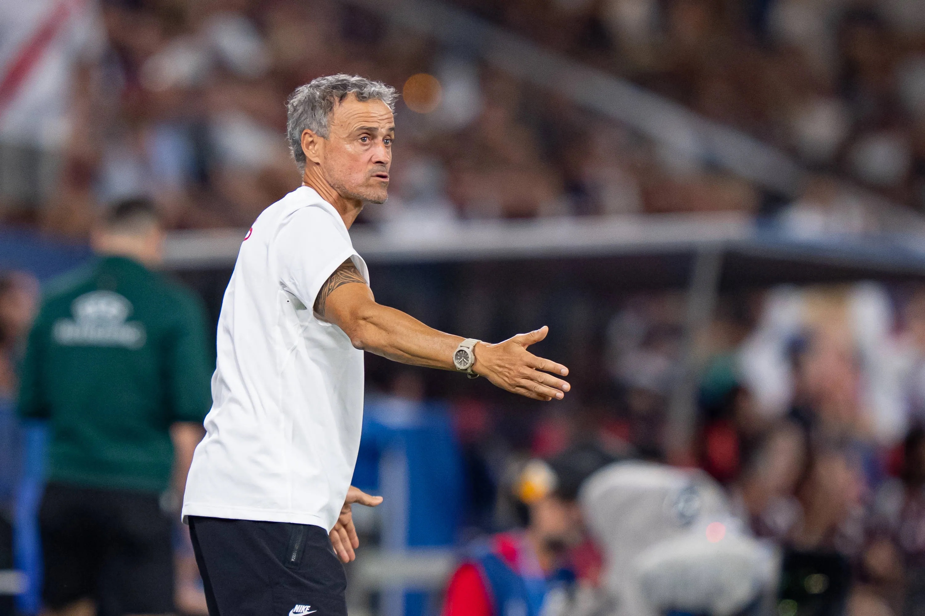 Luis Enrique, técnico do PSG