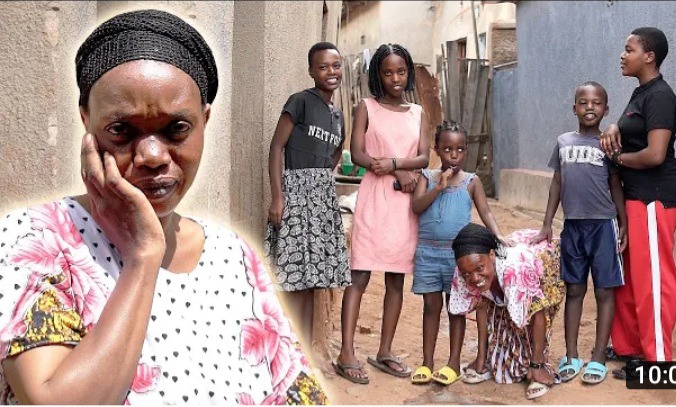 "My husband listened to people's bad advice and left the kids and I" - woman cries