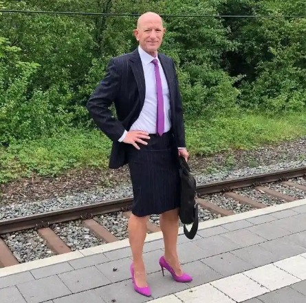 Fashion Or Madness? See Pictures Of A Man Who Wears Skirts And Heels -  Opera News