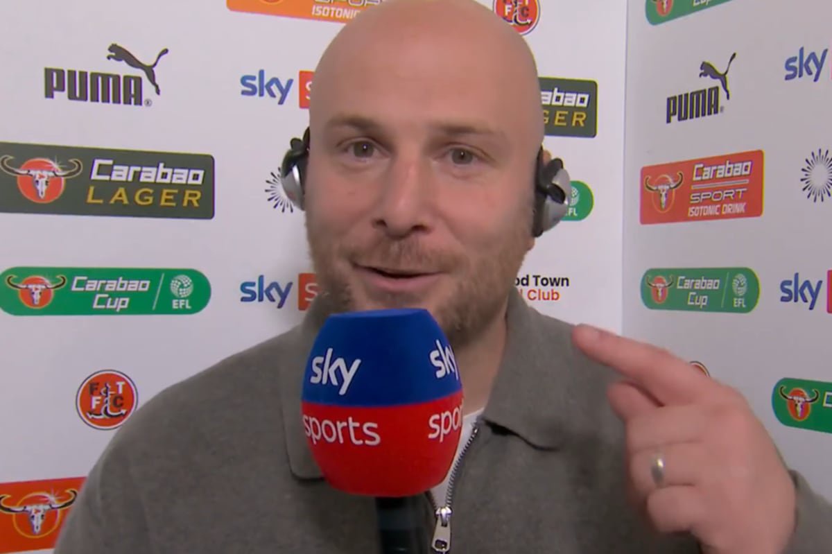 Fleetwood Town manager Matt Lawlor speaks to Sky Sports