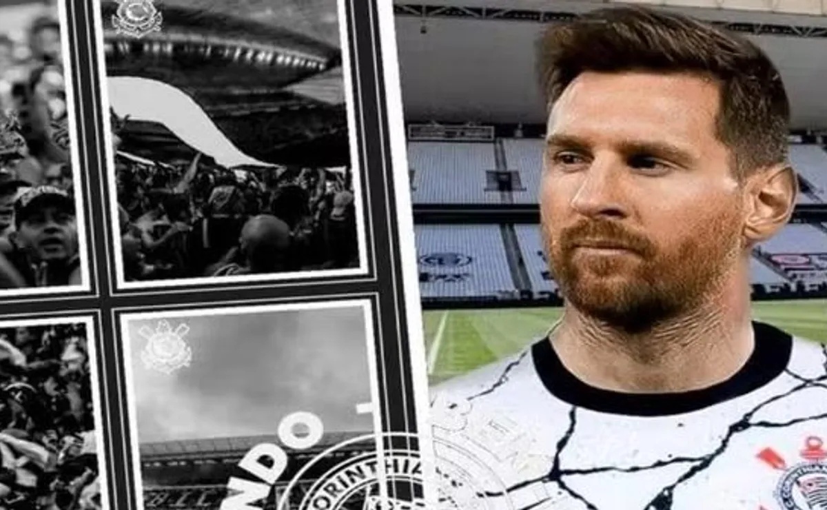Lionel Messi aparecia como reforço do clube.
