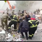 Search for survivors after apartment block collapses in Russia border city after heavy shelling