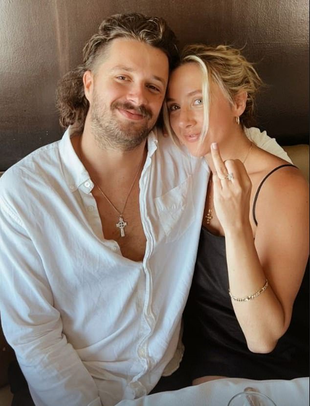 Ice hockey star Liam, 28, got engaged to project manager Nicole last July two months before welcoming their first child together, a son called Louie