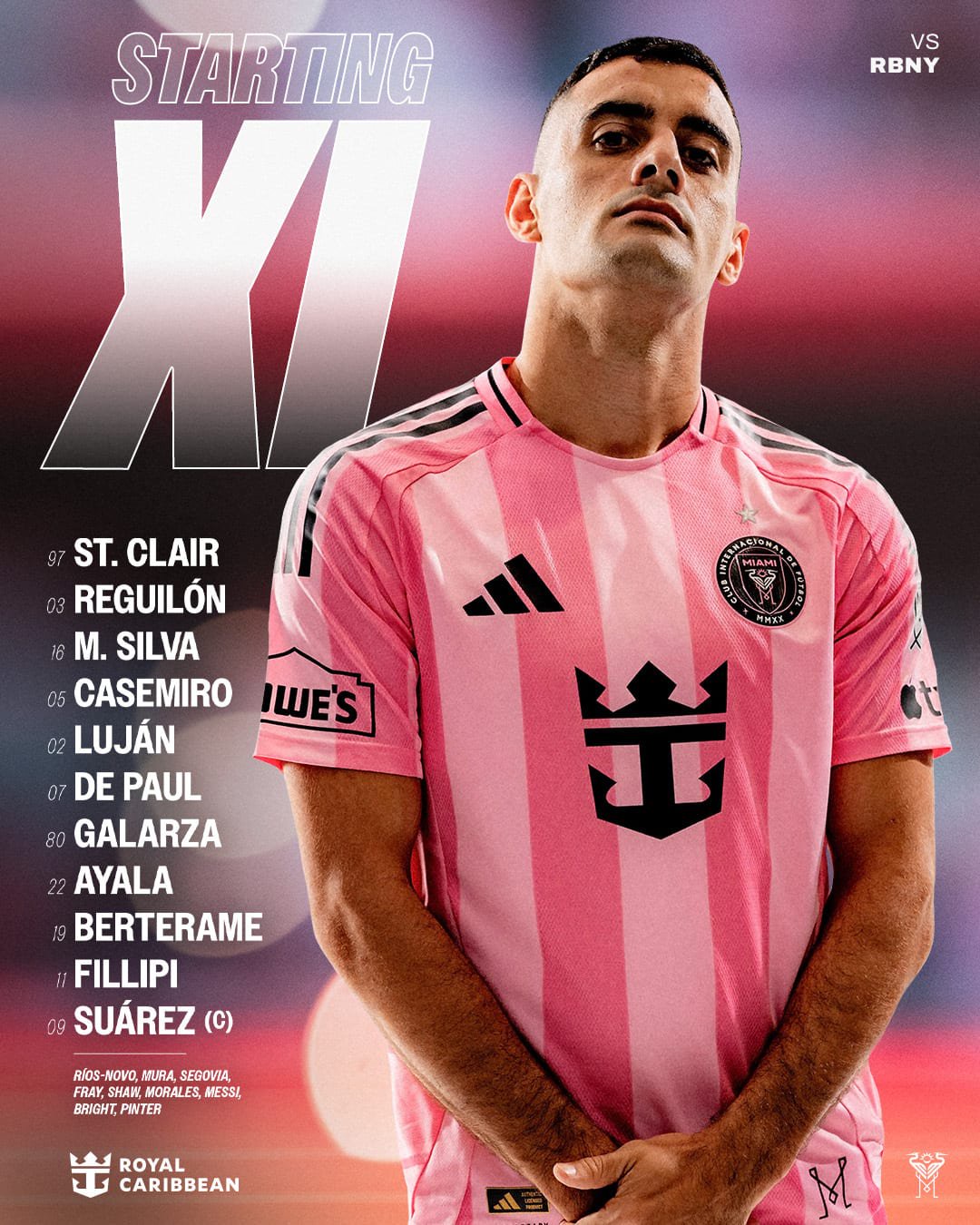 Inter Miami lineup