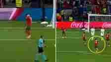New footage shows what Ruben Dias did immediately after Cristiano Ronaldo penalty miss and it speaks volumes
