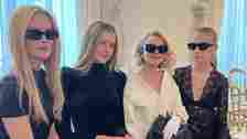 Nicole Kidman, Sunday Rose Urban, Naomi Watts and Kai Shcreiber at Balenciaga Show at Paris Fashion Week. Picture: @naomiwatts Instagram.