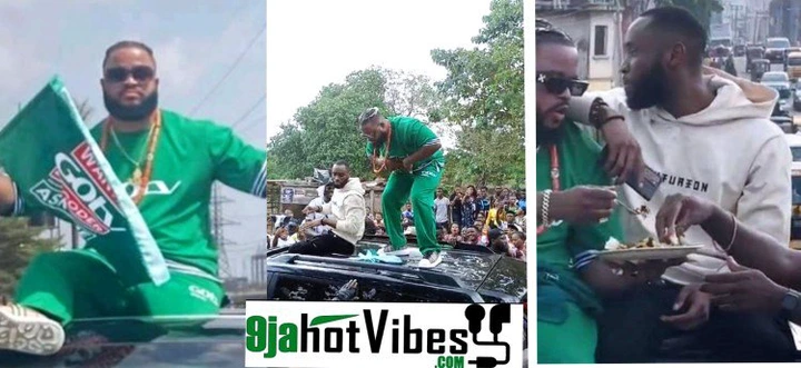 Watch as fans Turn Out Massively For WhiteMoney Homecoming Party In Enugu State Accompanied By #BBNaija2021 Housemates Emmanuel And Niyi (Photos and videos)