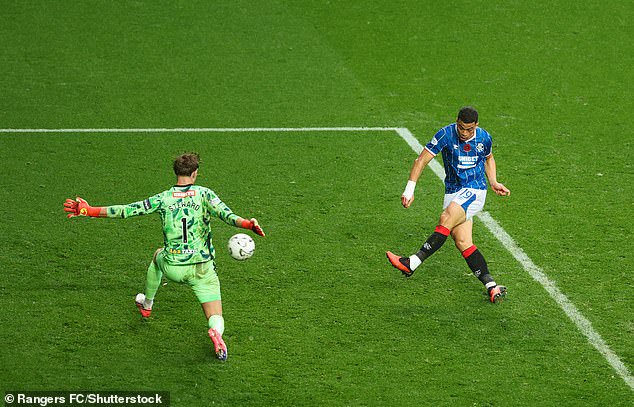 Kelsy puts Rangers ahead in a dominant performance against St Johnstone at Ibrox