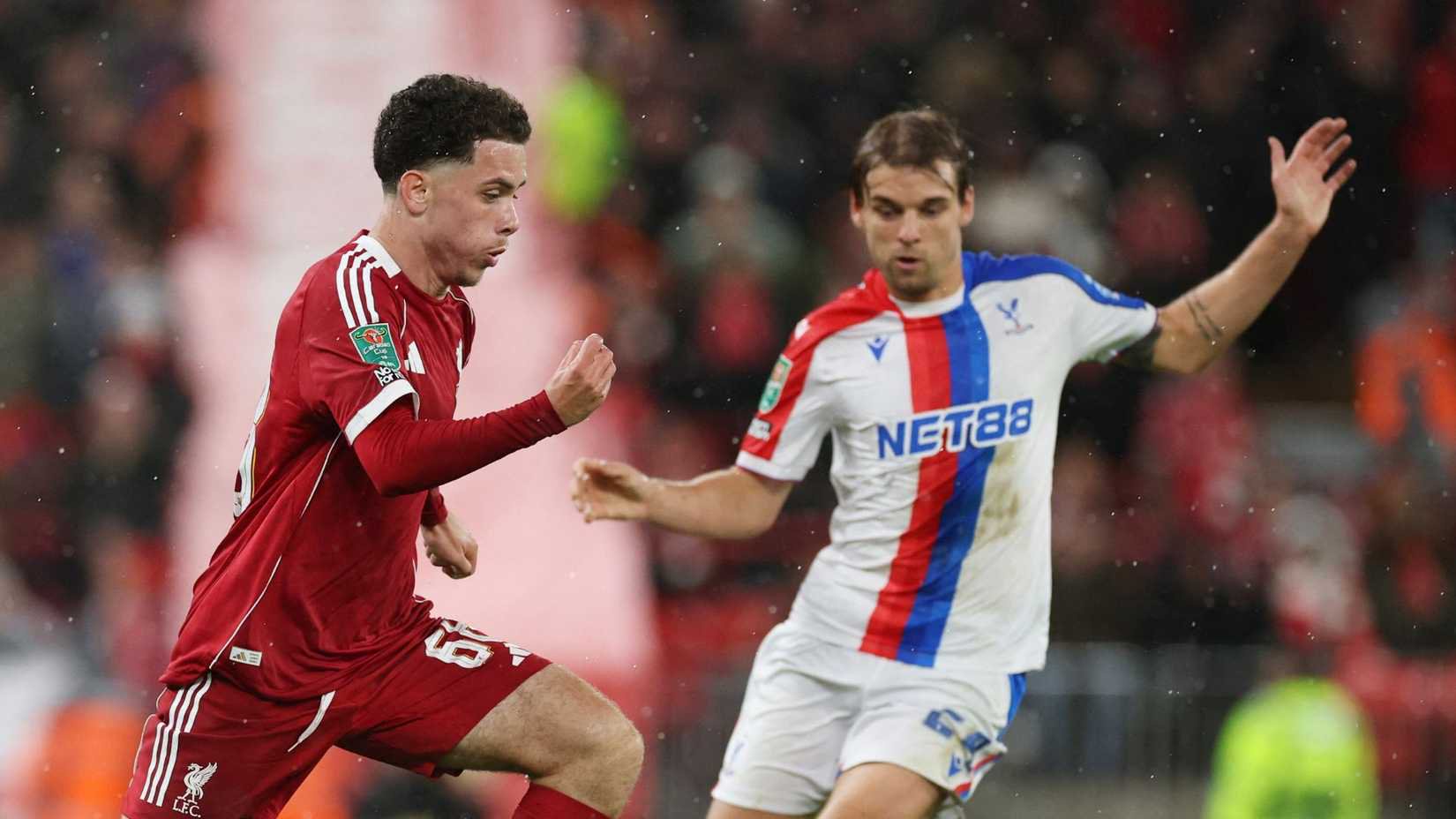 Kieran Morrison, Liverpool vs Crystal Palace