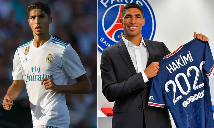Achraf Hakimi's agent insists wing-back would like to return to Real Madrid  in the future | Daily Mail Online