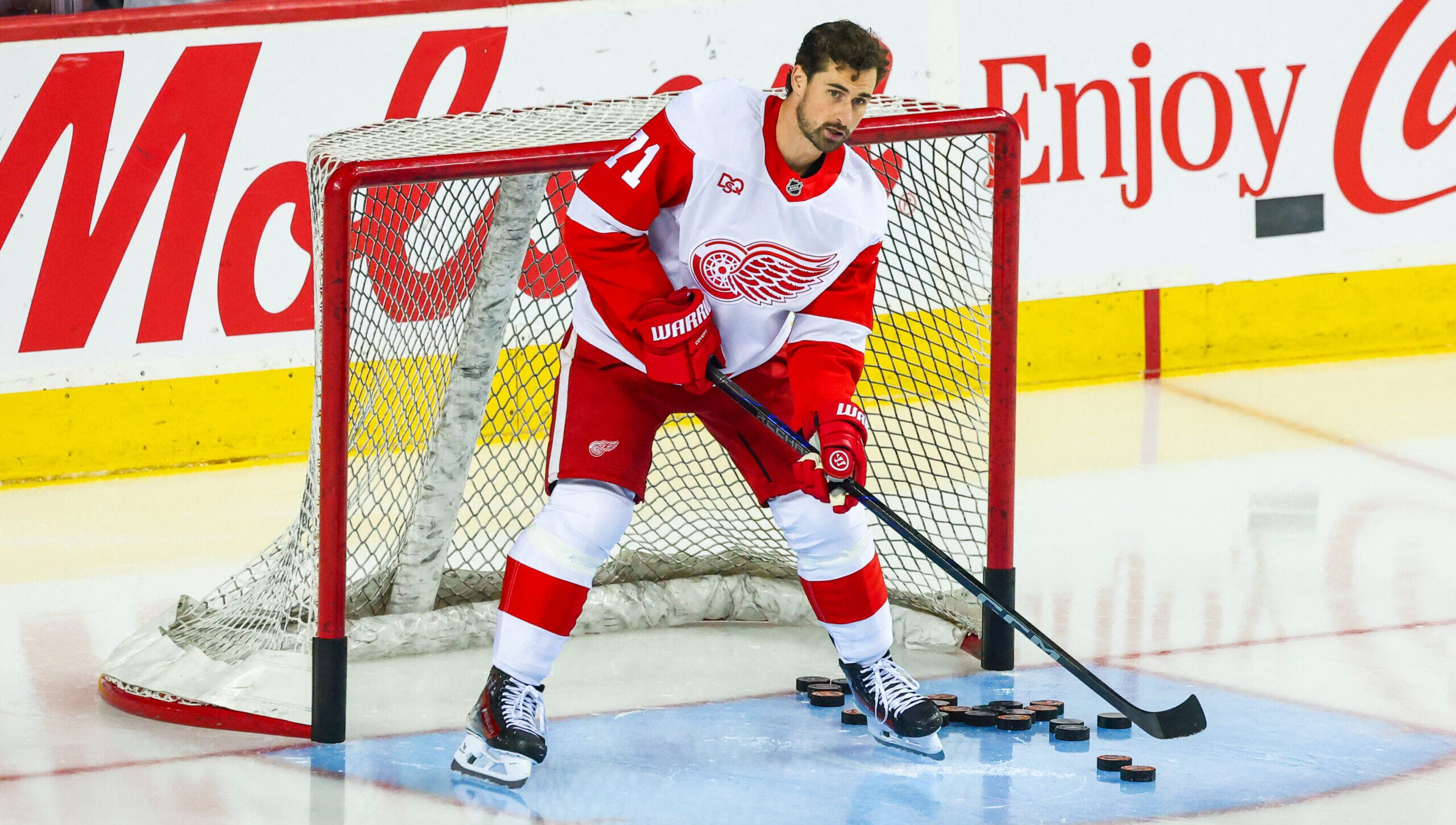Wild Watch On as Red Wings Suspend Dylan Larkin Without Pay