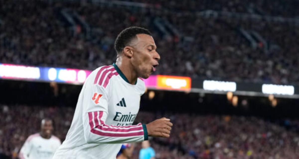 Kylian Mbappé avec le Real Madrid