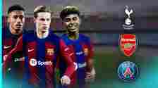 Barcelona players Raphinha, Frenkie de Jong and Lamine Yamal could be sold this summer