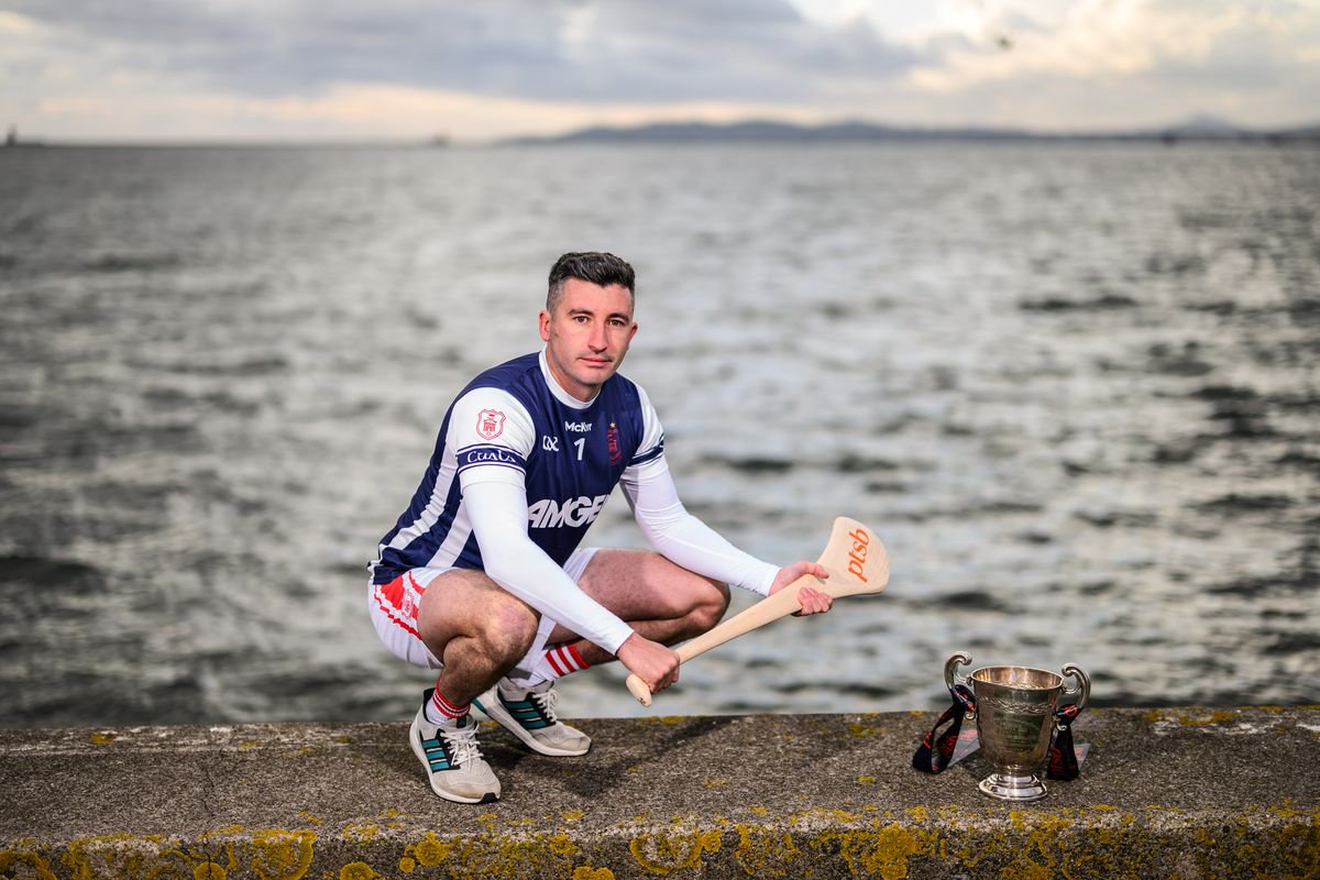 Pictured ahead of the PTSB Dublin Hurling Championship Senior Final between Cuala and Kilmacud Crokes is Seán Brennan of Cuala. 