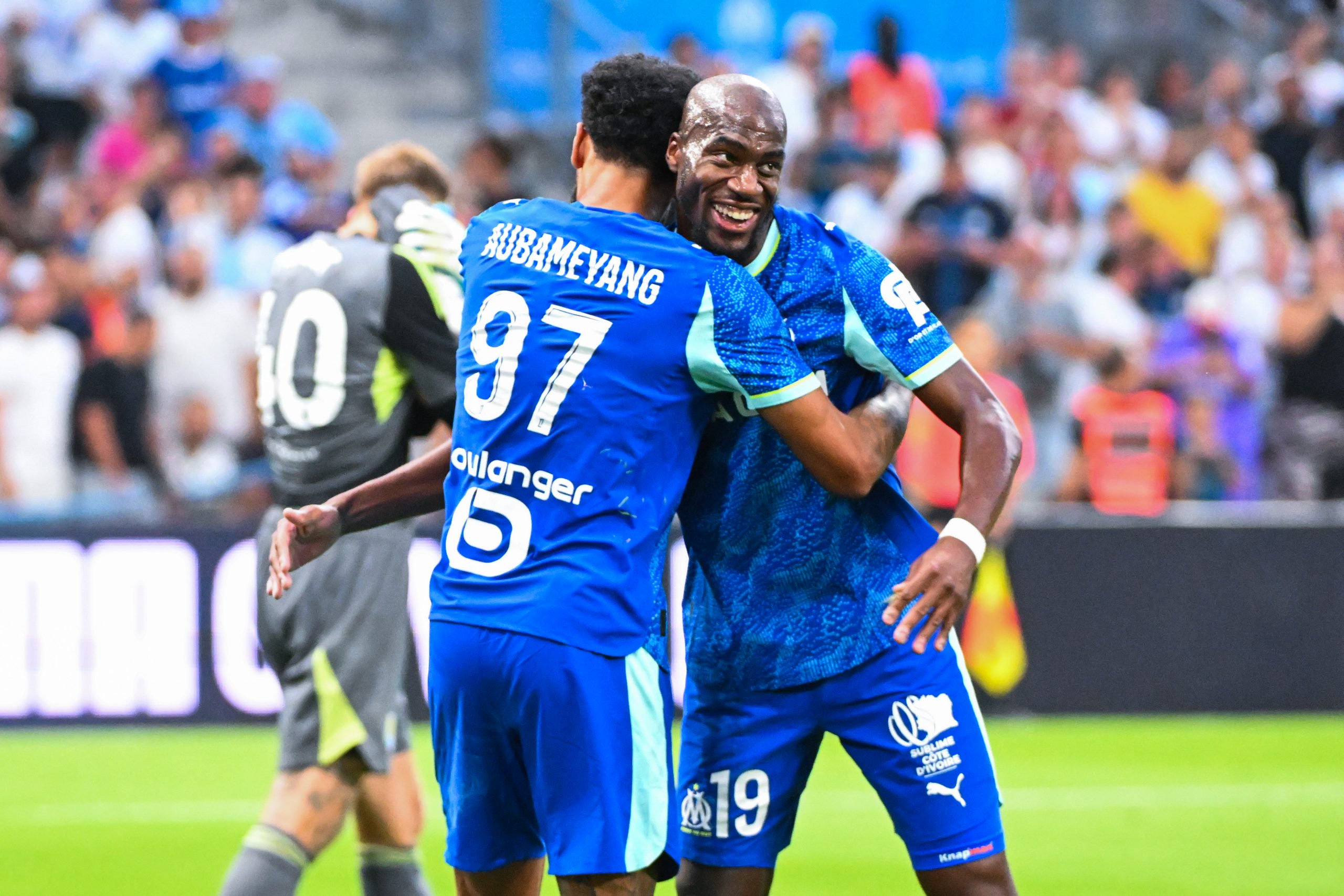 Pierre-Emerick AUBAMEYANG (OM), Geoffrey KONDOGBIA