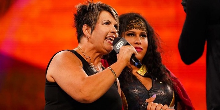 Vickie Guerrero with Nyla Rose Cropped