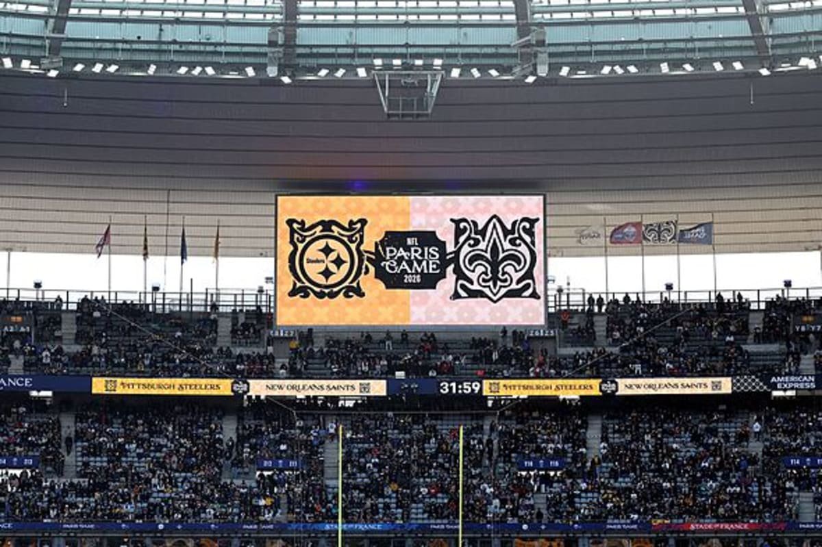 The Steelers took on the Saints 