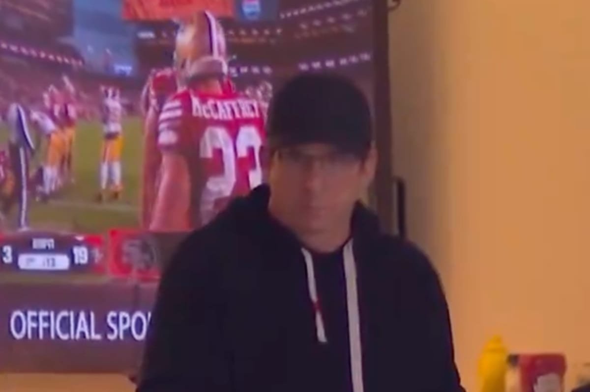 Christian McCaffrey dad's had no reaction to his son scoring a touchdown