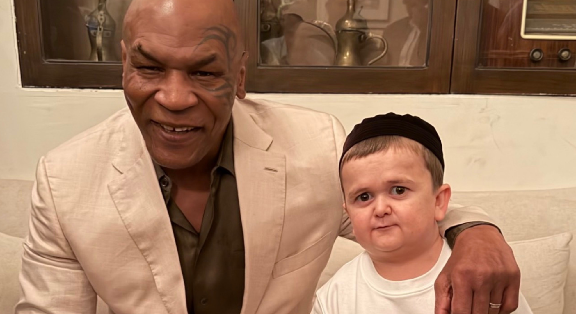 Mike Tyson and Hasbulla