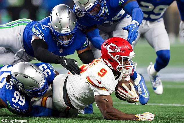Walker, who joined the Chiefs in free agency, was held to just 36 yards in a 20-3 defeat