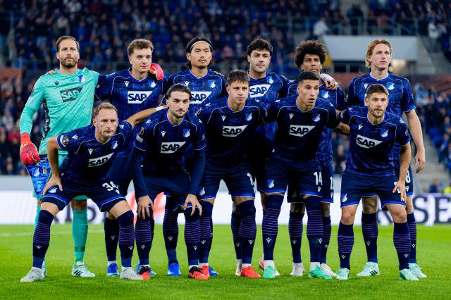 TSG Hoffenheim team photo.