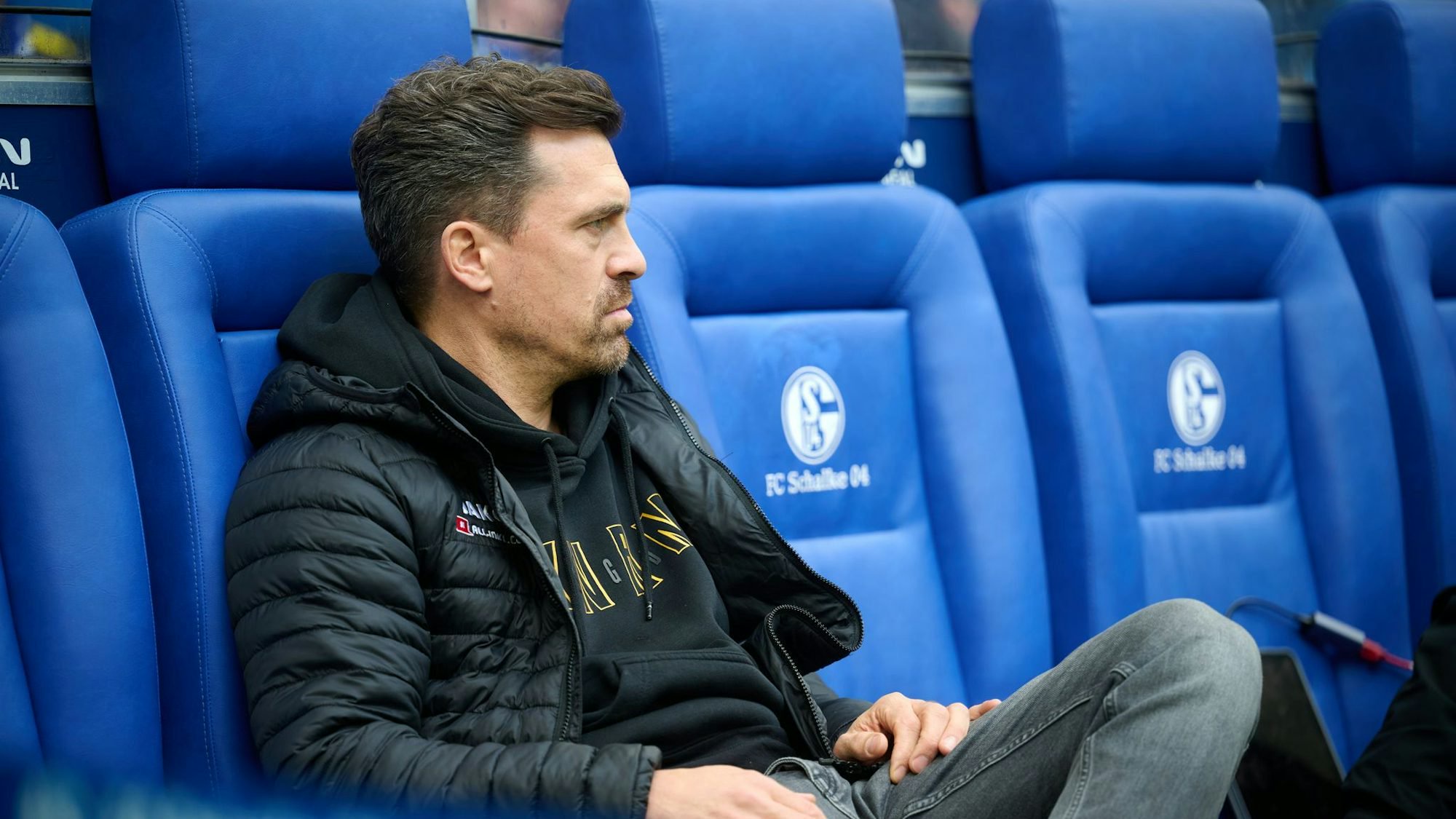 Thomas Stamm hofft auf eine Überraschung gegen Schalke. (Archivbild)