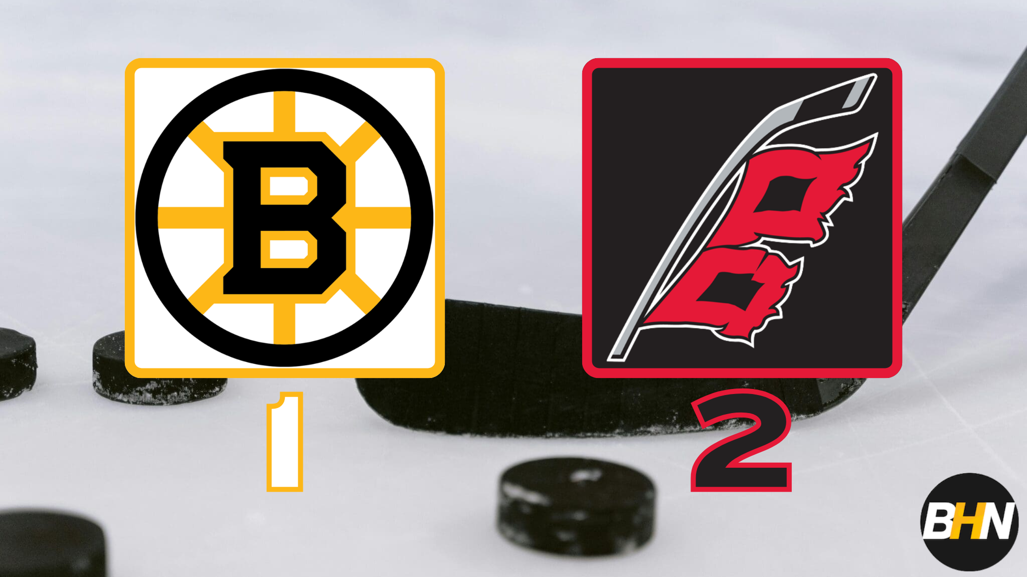 Bruins Point Streak Ends in Loss to Hurricanes