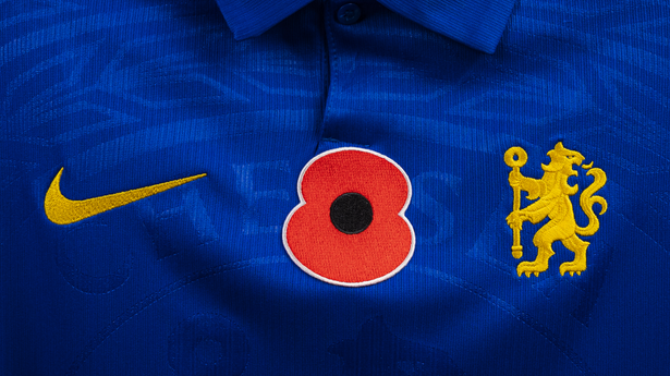 Chelsea are one of the clubs to be proudly displaying the poppy emblem on their shirts
